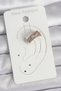 Brass Gold Color Zircon Stone 3 Row Model Women's Cartilage Earrings Sl11837 - 2