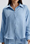 Women's Flam Linen Shirt – Flowy Comfortable Fit Summer Shirt - 2