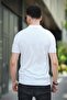 Manquentin Striped Lycra Slim Fit Polo Neck Knitted Men's Knitwear Tshirt - 4