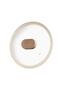 Signature Granite Crushed Oblate Pot Mink 24cm Silicone Edged Lid - 3