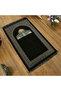 Kubbetus Sahara Luxury Chenille Prayer Rug Black (66X117Cm) 485Gr - 2
