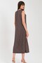 Women's Lycra Viscose Small Floral Midi Length Dress - 6