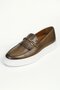 Nox Genuine Leather Handmade Men's Brown Loafer Shoes