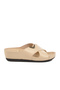 Beige Anatomical Women's Slippers 15.047 Z