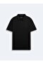 Basic Regular Short Sleeve Black T-Shirt