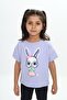 Girl's Rabbit Printed T-Shirt