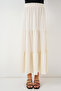Women's Ayrobin Long Skirt 8048 - Cream - 4