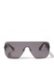 Kensington Visior Sunglasses 14X5 cm with Wide Frame and Uv Protection - 5