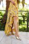 Taya Gold Thin Heeled Women's Shoes