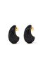 Pave Dome Earrings, Crystal Kup Style Earrings - 5
