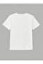 Women's White Live Laugh Love Printed Oversize T-Shirt - 2