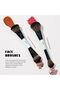 Makeup Brush Set 6pcs Double Sided Makeup Brushes Foundation Contour Blush Highlight Blending T501 - 8
