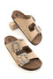 Beige Women's Slippers 20679 - 4