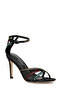 Nedda 3Fx Black Women's Heeled Sandals - 2