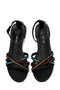 Nedan 3Fx Black Women's Flat Sandals - 4