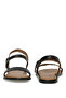 Geryu 3Fx Black Women's Flat Sandals - 5
