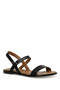 Geryu 3Fx Black Women's Flat Sandals - 2