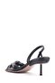 BALMORA 4FX Black Women's Heeled Sandals - 3