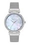 Freelook Mother of Pearl Dial Metallic Women's Wristwatch - 4
