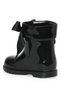 W10238 Bimbi Lazo Black Girl's Rain Boots - 7
