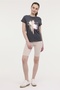 WL LELIA 11MS250 4FX - Anthracite Women's Short Sleeve T-Shirt - 3