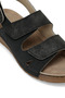166359 .Bz4Fx Black Women's Comfort Sandals - 7