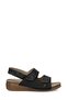 166359 .Bz4Fx Black Women's Comfort Sandals