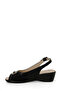 105141 .Z4Fx Black Women's Comfort Sandals - 3