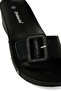 405064.Z4Fx Black Women's Wedge Heel Slippers - 7