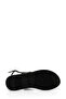 323688 .Z 4Fx Black Women's Flat Sandals - 6