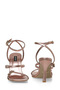 Elio 4Fx Rose Gold Women's Heeled Sandals - 5