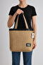 Women's Straw Beach Bag and Jute Daily Shoulder Bag - 5