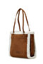 Suet Fur Dty Omz 4Pr Tan Women's Shoulder Bag - 2
