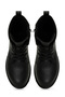 Viana F 4Pr Black Girl's Worker Boots - 4