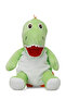 حقيبة قطيفة للأولاد باللون الأخضر من PELUS DINO 4PR