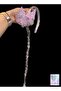Dd210 Elsa Long Braided Hair Purple Crown Tulle Pink - 5