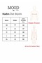 Women's Polo Neck Ribbed Camisole Short Sleeve T-Shirt - 3