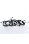 Viking Thor Axe Scandinavian Bear Claw Figured 5 Pieces Genuine Leather Bracelet - 3
