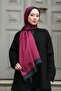 Premium Lux Original Monogram Shawl (Silk Voile, High Quality, Lightweight, Casual, Stylish, Testure Clothing) - 6