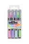 Liquid Pastel 4 Color Highlighter Pen Model 1