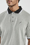 Basic Regular Fit Premium Cotton Logo Polo Shirt - 4
