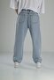 Men's Ice Blue Baggy Jeans Coc2473 - 3