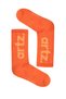 Essentials Dark Orange Unisex Sports & Lifestyle Towel Sole Organic Cotton Socks - 2