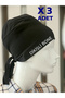 3 Pieces Hijab Bonnet Turban Cap Scarf Cap Comfortable Headscarf Cap with Soft Fabric - 5