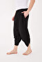 100% Cotton Thin Fabric Sile Cloth Black Modern Baggy Yoga Meditation Clothing