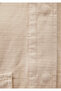Hooded Beige Jacket Loose Fit / Loose Fit 1110025-70182 - 6