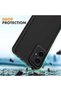 Galaxy A06 Case Camera Protected Soft Textured Shock Absorbing Burgundy Silicone Cover - 6