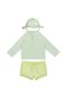 Uv Protection Long Sleeve Baby Boy Swimwear Set