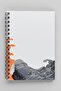 Checked and Striped Notebook Set - A5 - Steel Spiral - 2x80 Pages - 2