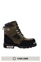 Olive Leather Men's Boots & Booties Hd1777063203 - 2